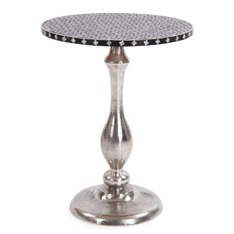 Isidore 23'' Tall Pedestal End Table | Wayfair North America