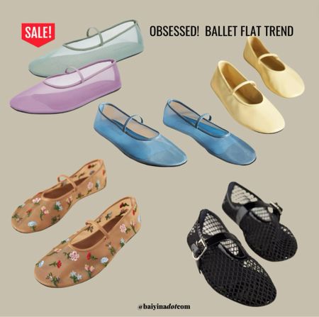 Spring Ballet Flat | Mesh Ballet Flat | Shoe Trend Spring 2024 | Obsessed Chic Minimalist Wardrobe | Feminine Pastel | on sale Nordstrom &  more styles @ Anthropologie

#LTKsalealert #LTKshoecrush #LTKstyletip