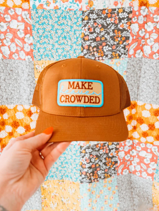 Make Heaven Crowded Trucker Hat | Worthy Wear