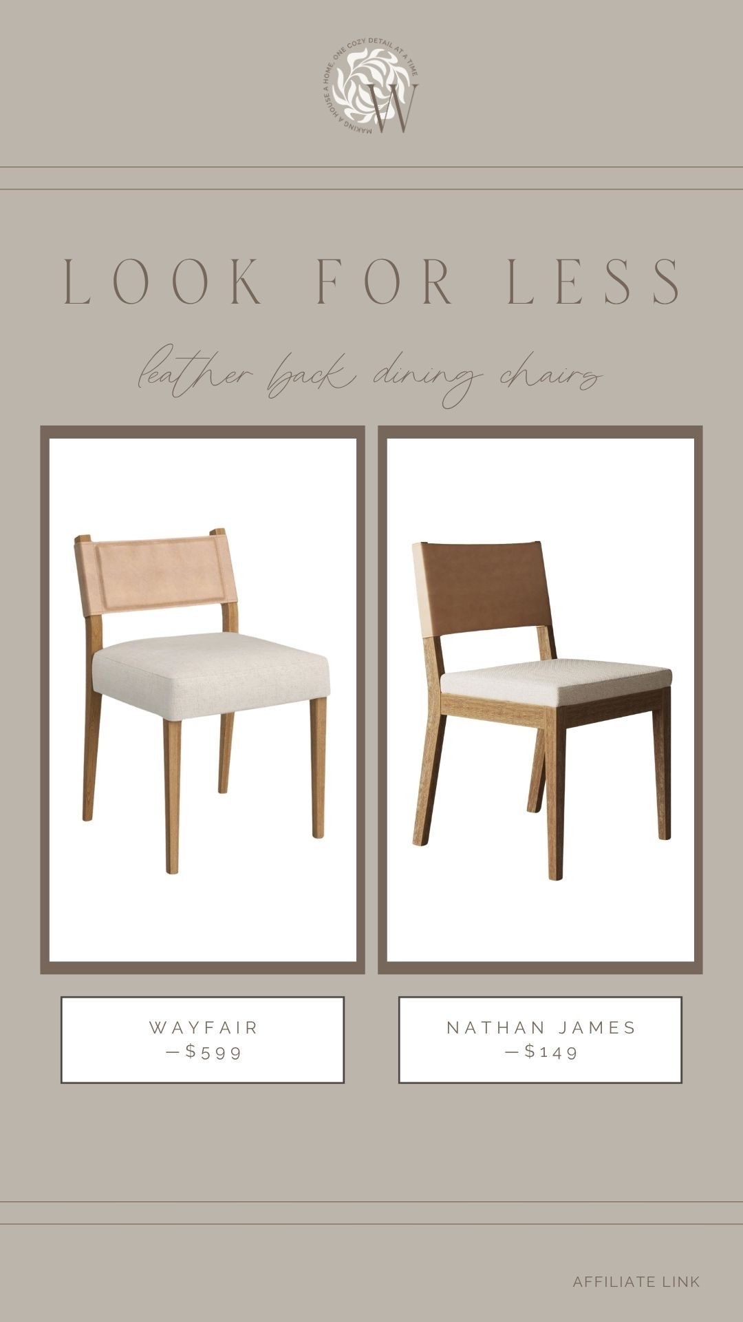 Nathan James has such high quality pieces that are affordable and designer inspired. A beautiful way to achieve a high-end look while sticking to a budget!

#LTKHome