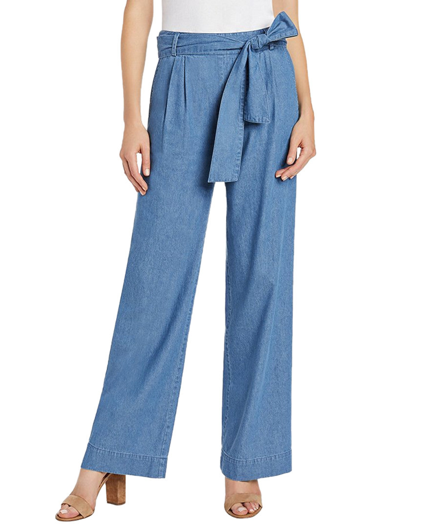 Draper James Chambray Wide Leg Pant | Gilt