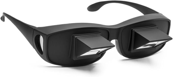 Flammi Lazy Glasses Prism Glasses Horizontal Spectacles Lie Down for Reading/Watching TV | Amazon (US)