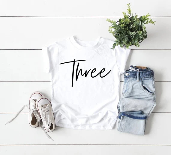 Third Birthday Outfit | Boys Third Birthday Shirt | 3rd Birthday Outfit Boy | Three Shirt | 3rd B... | Etsy (US)