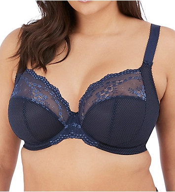 Elomi Charley Underwire Stretch Lace Plunge Bra EL4382 | HerRoom