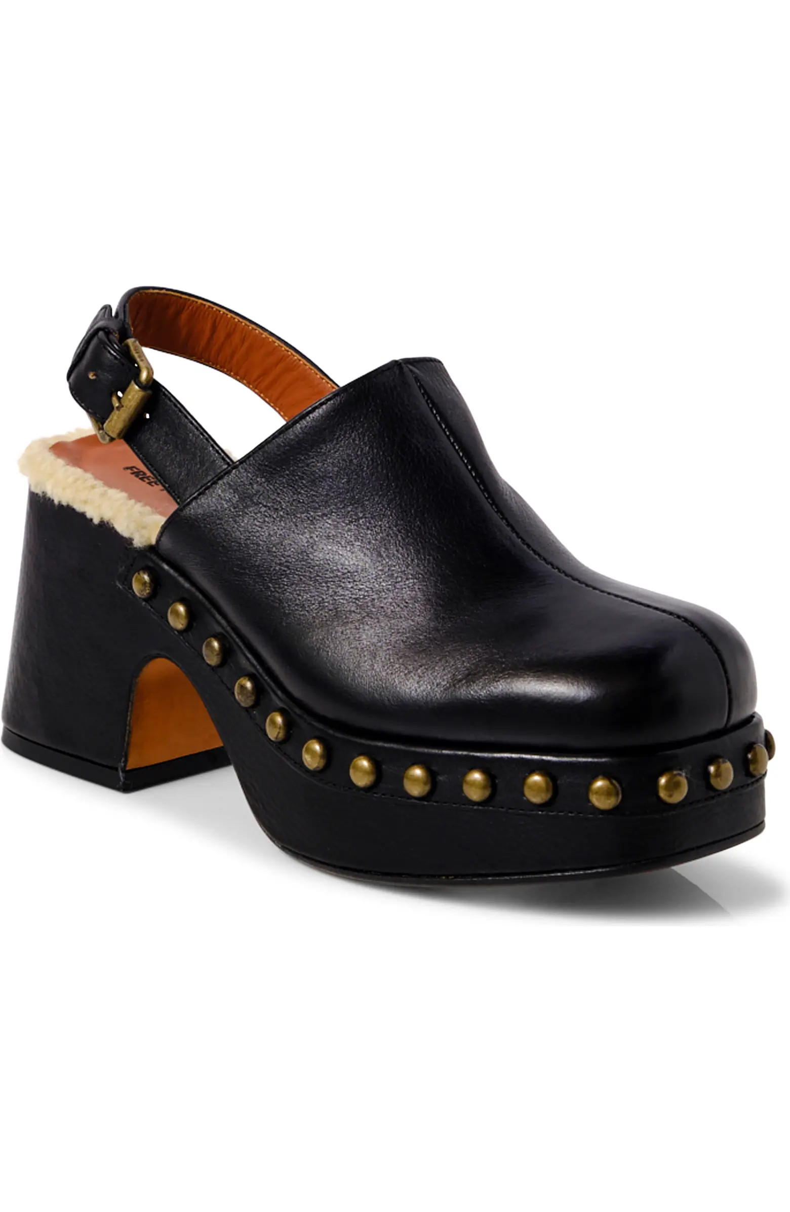 Free People Autumn Studded Slingback Platform Clog (Women) | Nordstrom | Nordstrom