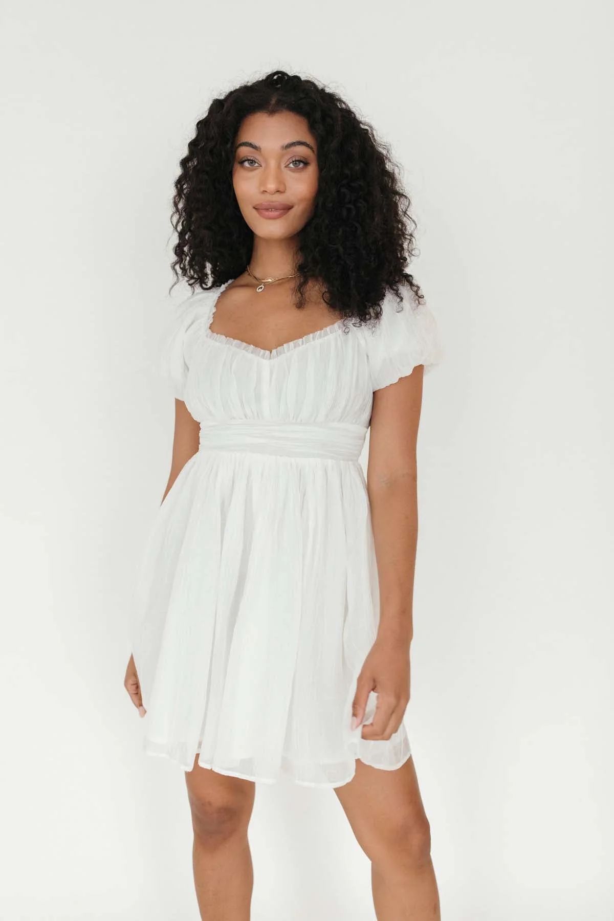 Riley Puff Sleeve Dress | The Post