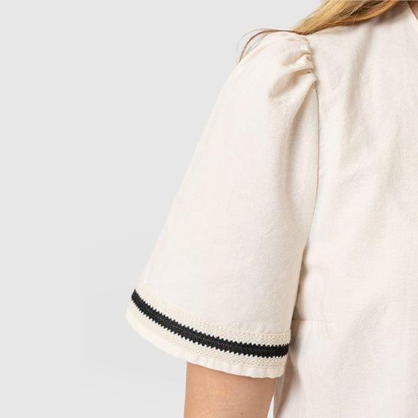 Tabitha Blouse - Cream | Saint + Sofia