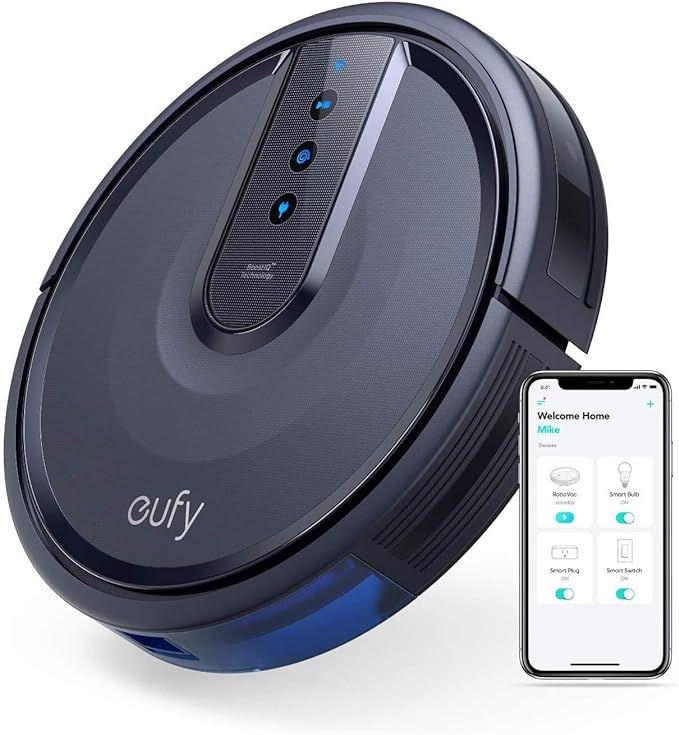 eufy RoboVac 25C Robot Vacuum With Wi-Fi, 1500Pa Suction, Voice Control, Ultra-Thin 2.85" Design ... | Amazon (US)
