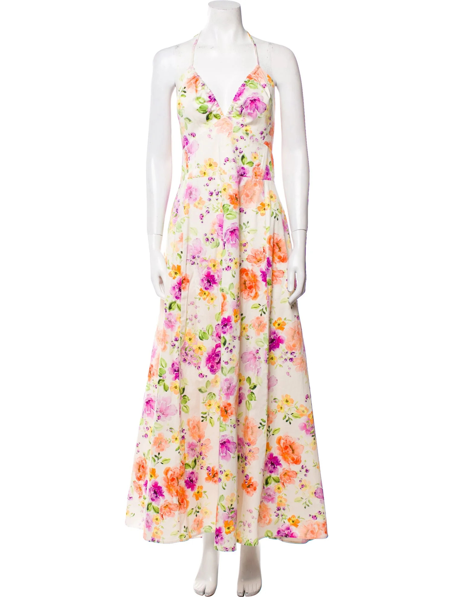 Floral Print Long Dress | The RealReal