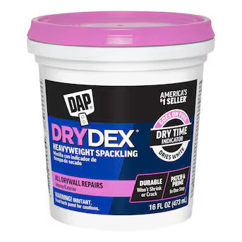 DAP DryDex 16-fl oz Color-changing Interior/Exterior White Spackling | Lowe's