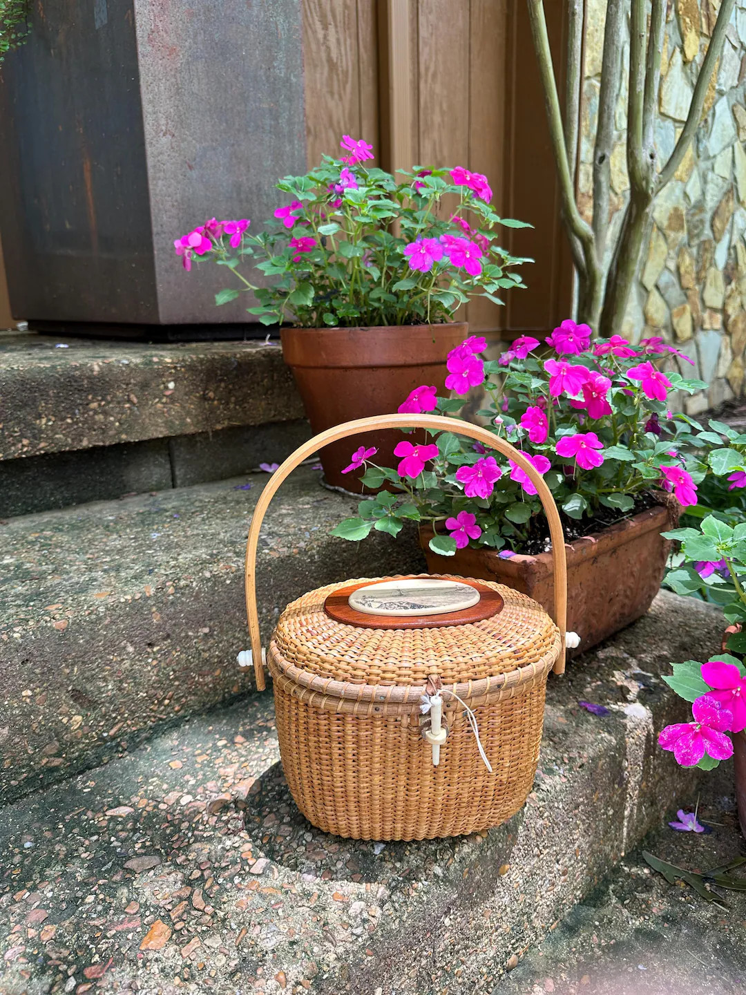 BARLOW NANTUCKET Handbags/nantucket Lightship Handbag/nantucket Baskets/vintage Nantucket Purses/... | Etsy (US)
