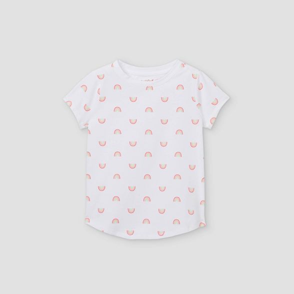 Girls' Printed Short Sleeve T-Shirt - Cat & Jack™ | Target