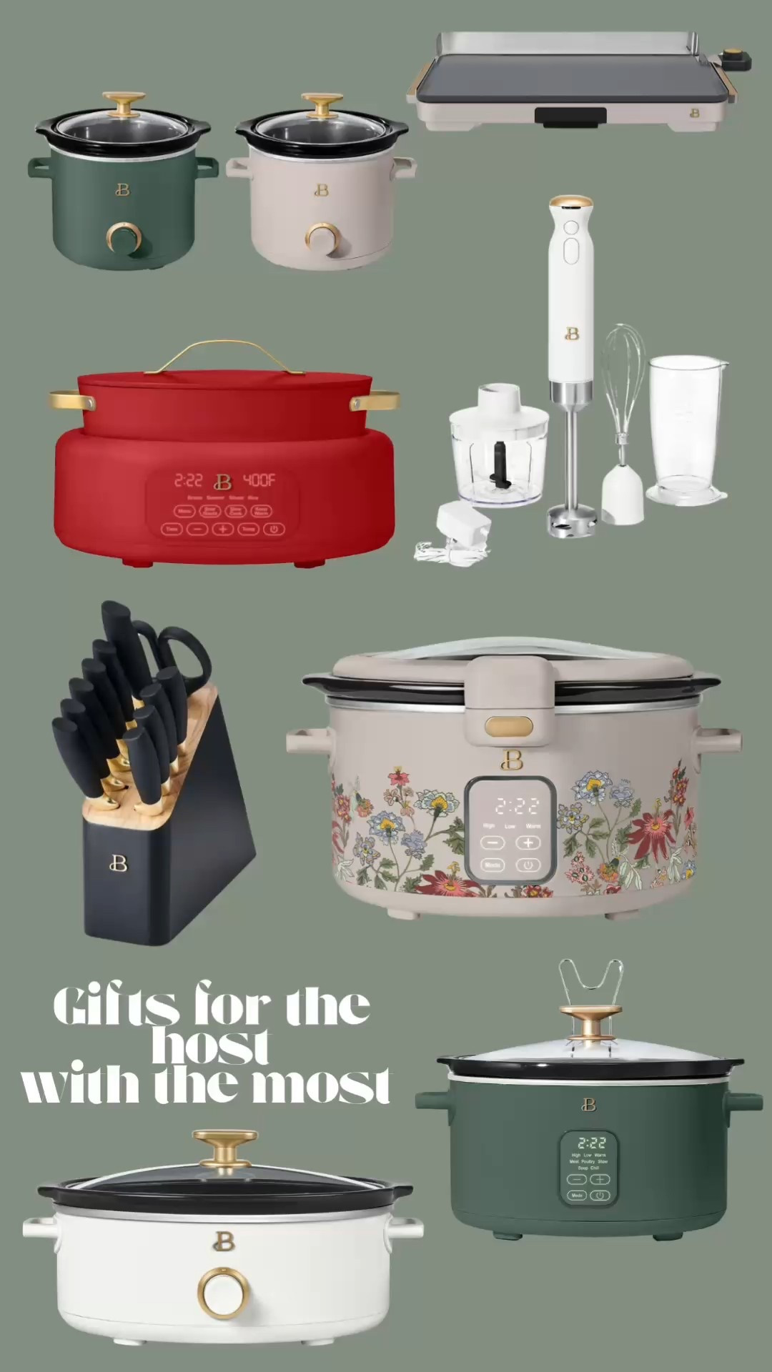 CRAZY SALE happening now!!!! I absolutely LOVE everything I own in the Beautiful line. The duo crockpot set is only $17.88!! 😍

#hosting #christmas #giftsforher #smallappliances #kitchenappliances 

#LTKCyberWeek #LTKSaleAlert #LTKGiftGuide