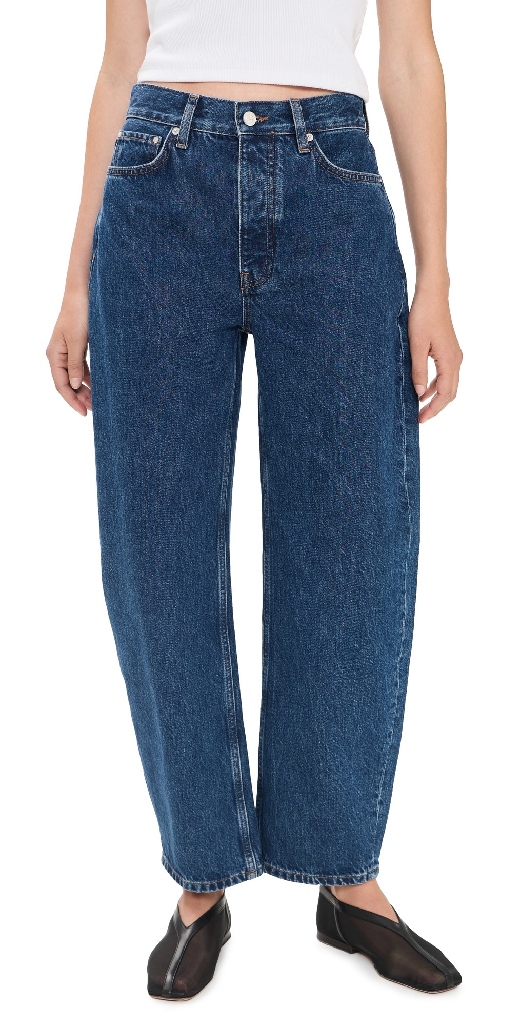 ANINE BING Fritz Jeans Clean Indigo 30 | Shopbop