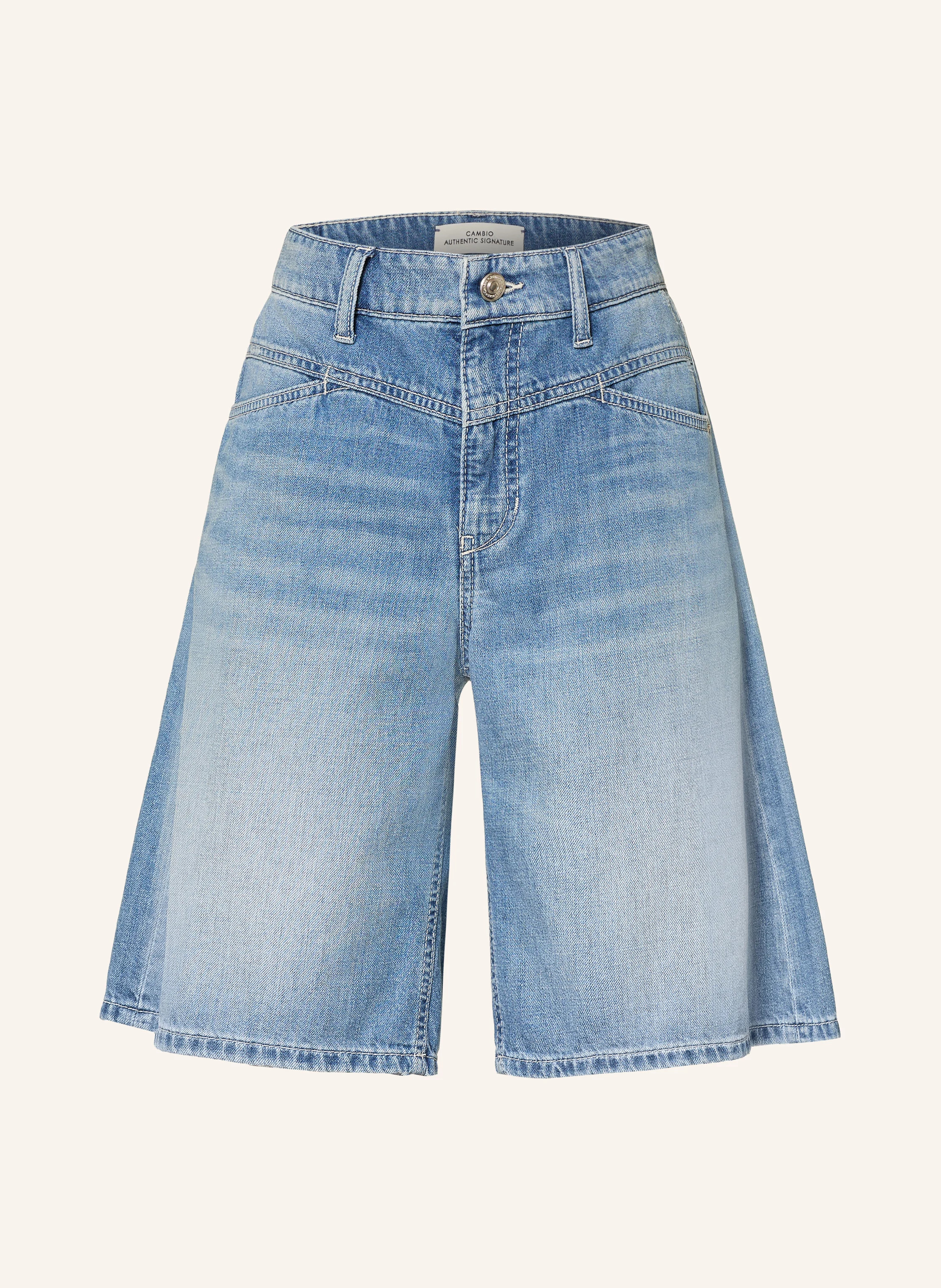 CAMBIO Jeans-Bermudas ELIN in 5212 steel wave | Breuninger (DACH)