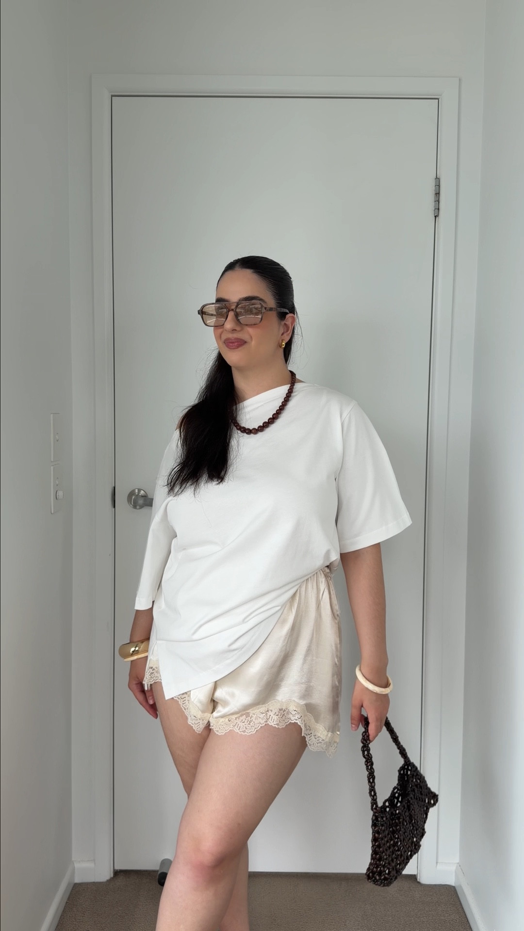 Lots of love for these lace shorts. I wear a size XXL in these 

#LTKspring #LTKmidsize #LTKaustralia