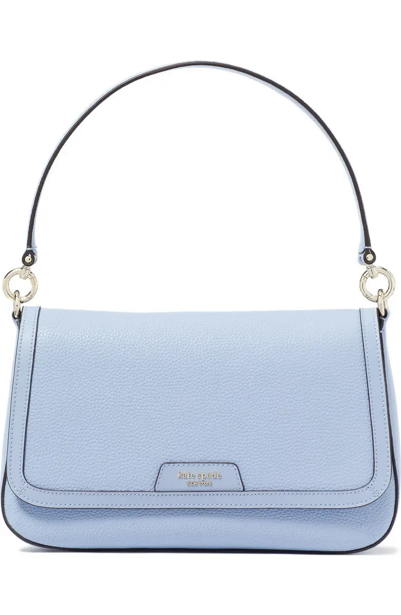 hudson pebble leather shoulder bag | Nordstrom