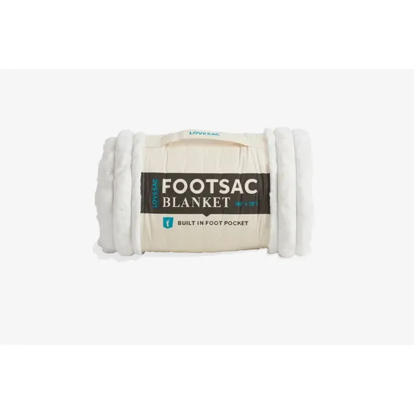 Footsac Blanket: Dove Channeled Phur - Lovesac | Lovesac