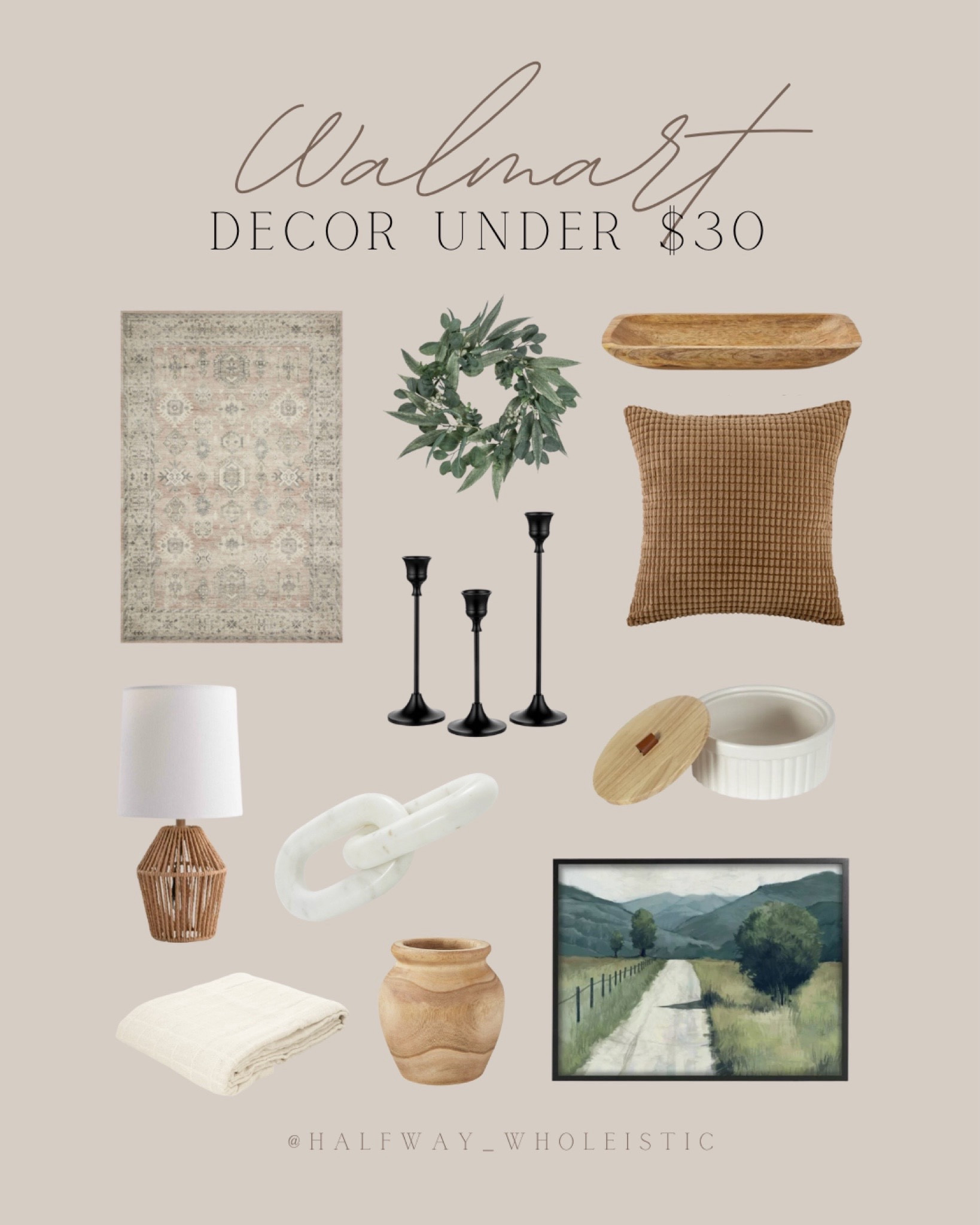 Home decor finds under $30 at Walmart! 

#neutral #art #lamp #livingroom #rug

#LTKfindsunder50 #LTKhome #LTKsalealert