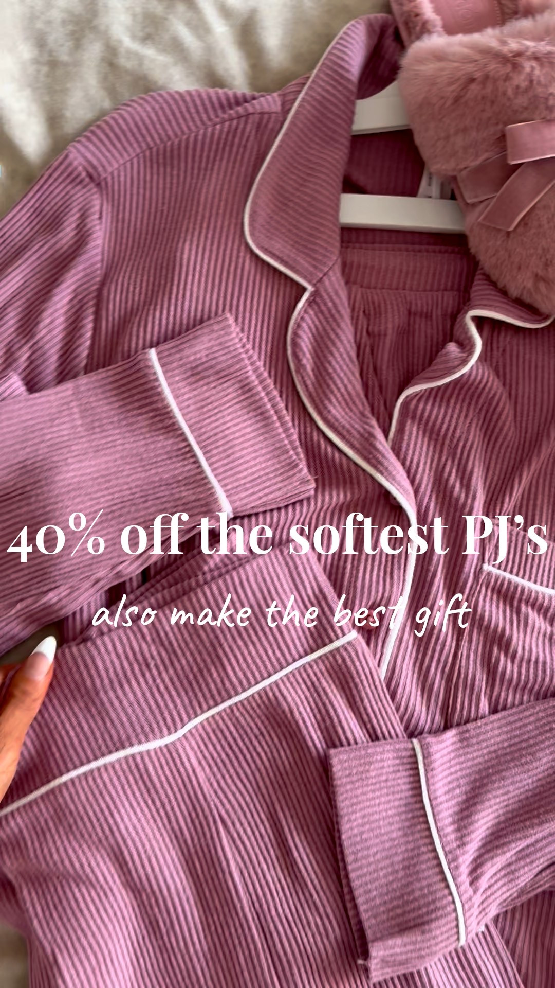 40% off the cutest pjs ever!!! Also they make the best gifts! 

)

#ChristmasPJs
#HolidayPajamas
#MatchingFamilyPJs
#TargetFinds
#ChristmasInspo
#HolidayStyle2025
#CozyChristmas
#ChristmasMorning
#FamilyMatchingSets
#ChristmasPhotoOutfits
#TheBrittanyEdit
#HolidayOutfitIdeas
#WinterPajamas
#CozySeason
#ChristmasVibesOnly
#TargetHolidayFinds
#ChristmasShopWithMe
#FestiveFavorites
#HolidayCozy
#HolidayGiftGuides


Christmas pajamas women, holiday pajamas 2025, matching family Christmas PJs, Target Christmas PJs, cozy winter pajamas, Christmas morning outfits, festive pajama sets, women’s holiday sleepwear, kids Christmas PJs, family photo outfits holiday, affordable Christmas pajamas, red and green holiday PJs, cozy matching pajama sets, holiday family photo outfits, Christmas Eve pajamas, winter sleepwear women, holiday style inspo, Christmas fashion finds, matching holiday family sets, cozy Christmas outfits 

Follow my LTK @brittanymaddux on the @shop.LTK app to view this post and get my exclusive app-only content!

#liketkit #LTKGiftGuide #LTKSeasonal #LTKHoliday
@shop.ltk



#LTKHoliday #LTKSaleAlert #LTKGiftGuide