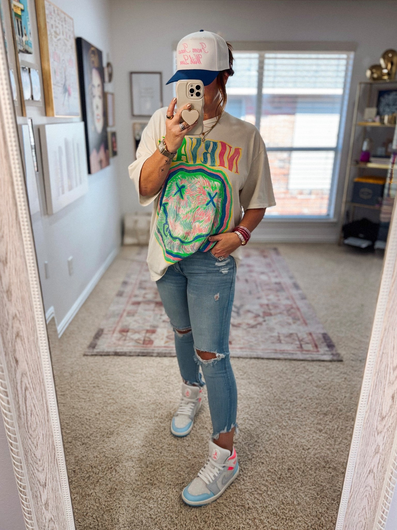 Tuesday OOTD in all the fun colors 🌈🤩 

#LTKootd #LTKOver40 #LTKspring