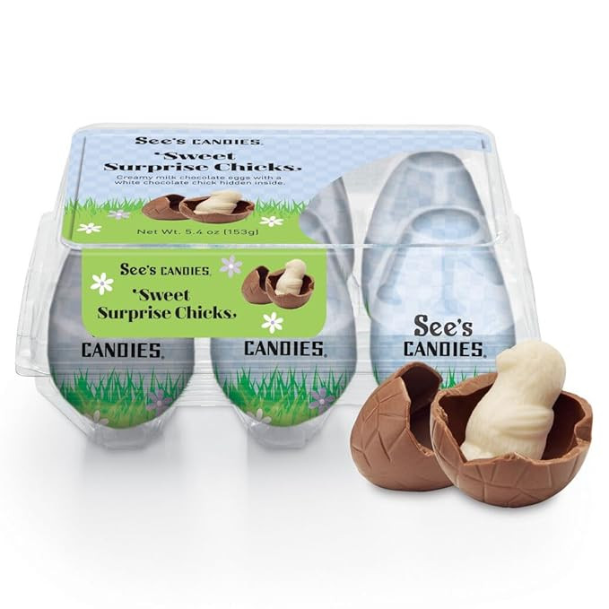 See's Candies 5.4 oz Easter Sweet Surprise Chicks | Amazon (US)