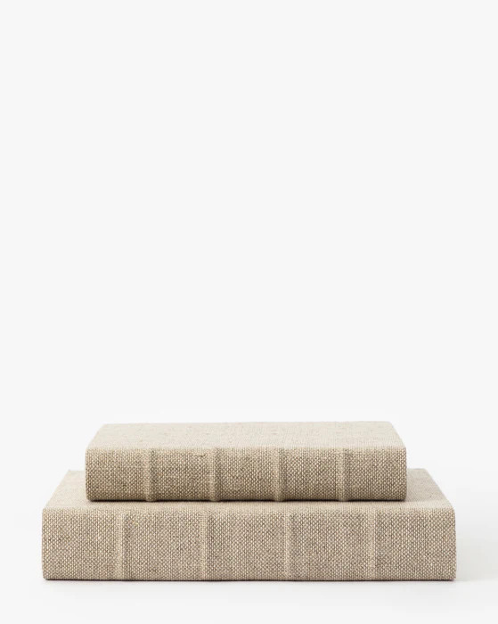 Handcrafted Linen Book | McGee & Co.