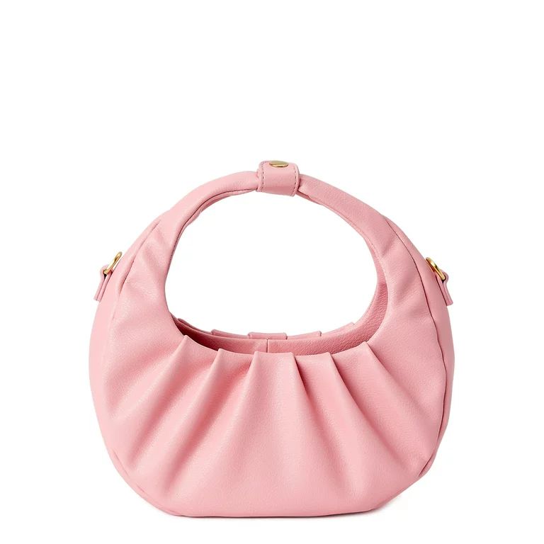 Scoop Women's Crescent Crossbody Bag Quartz Pink | Walmart (US)