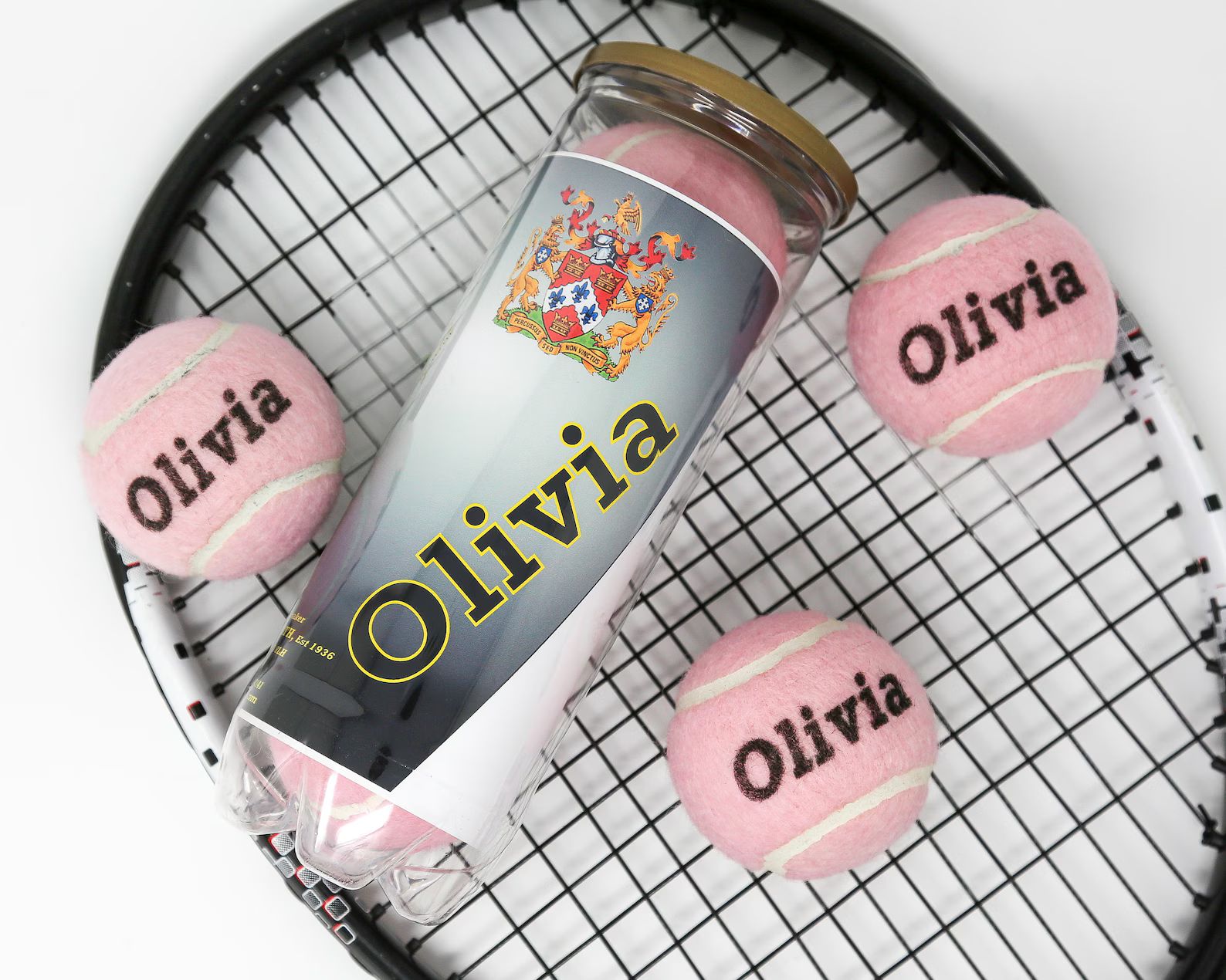 Personalised Pastel Coloured Tennis Balls | Etsy | Etsy (US)