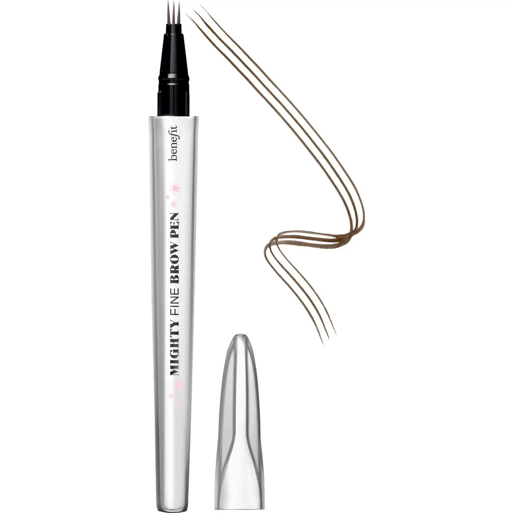 Benefit Cosmetics Mighty Fine Brow Pen in 3.5 Neutral Medium Brown at Nordstrom | Nordstrom