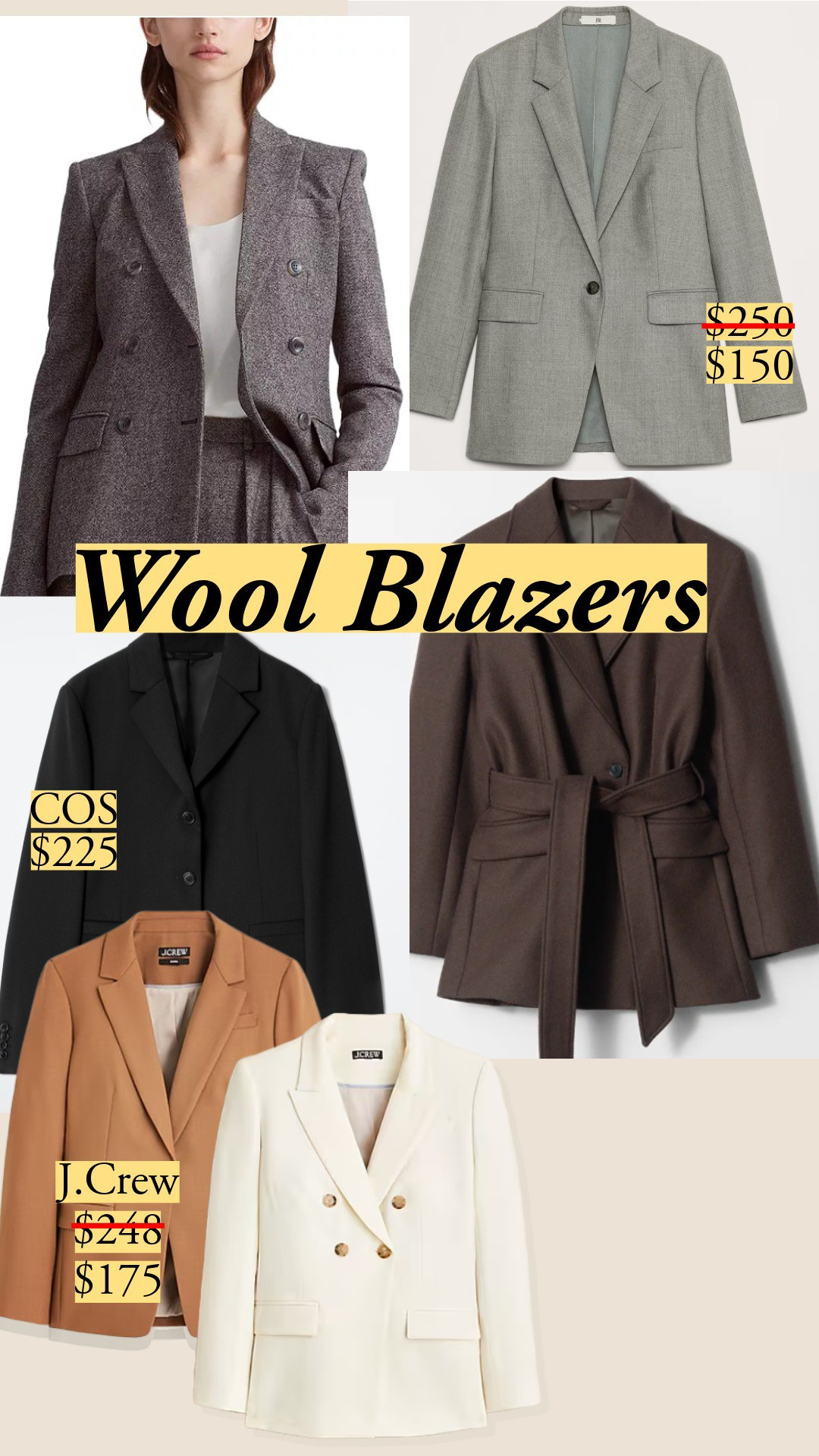 Lana | Wool | Blazers | Mango | Massimo Dutti | Banana Republic 🧥

#LTKSaleAlert #LTKStyleTip #LTKWorkwear