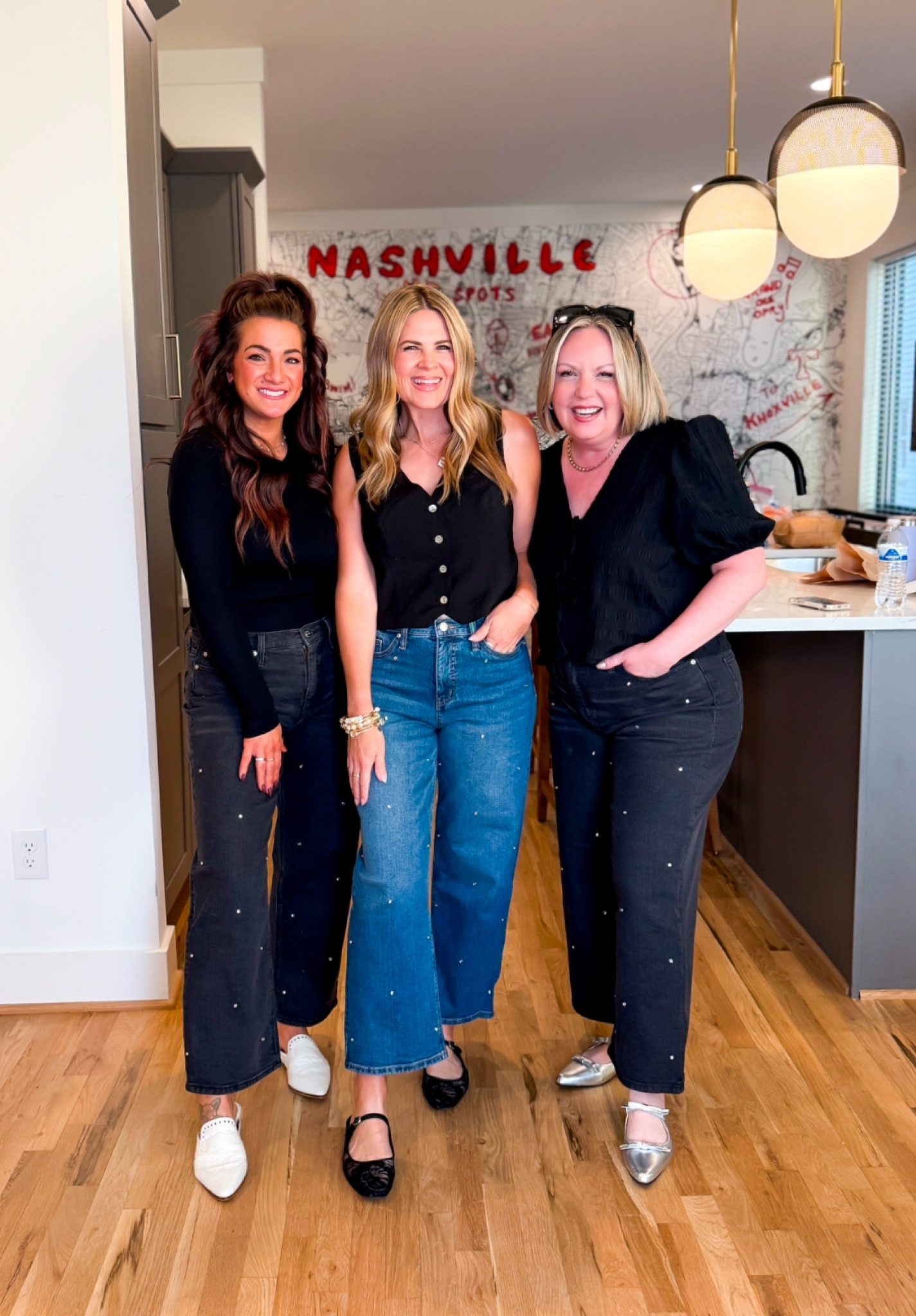 Love these rhinestone studded jeans from Walmart that are under $30 and in sizes 0–28! I’m in a size 12 in the black but sized down to a 10 in the blue. The 12s are more comfortable but the 10s make my booty look a little bit better FYI :-)

#LTKMidsize #LTKFindsUnder50 #LTKHoliday