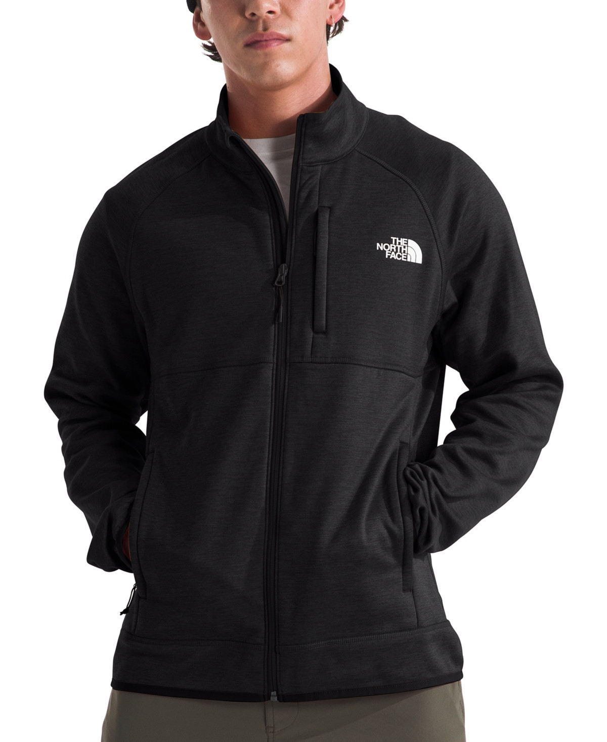 The North Face Men's Canyonlands Full Zip Fleece Jacket - Tnf Black-npf | Macy's