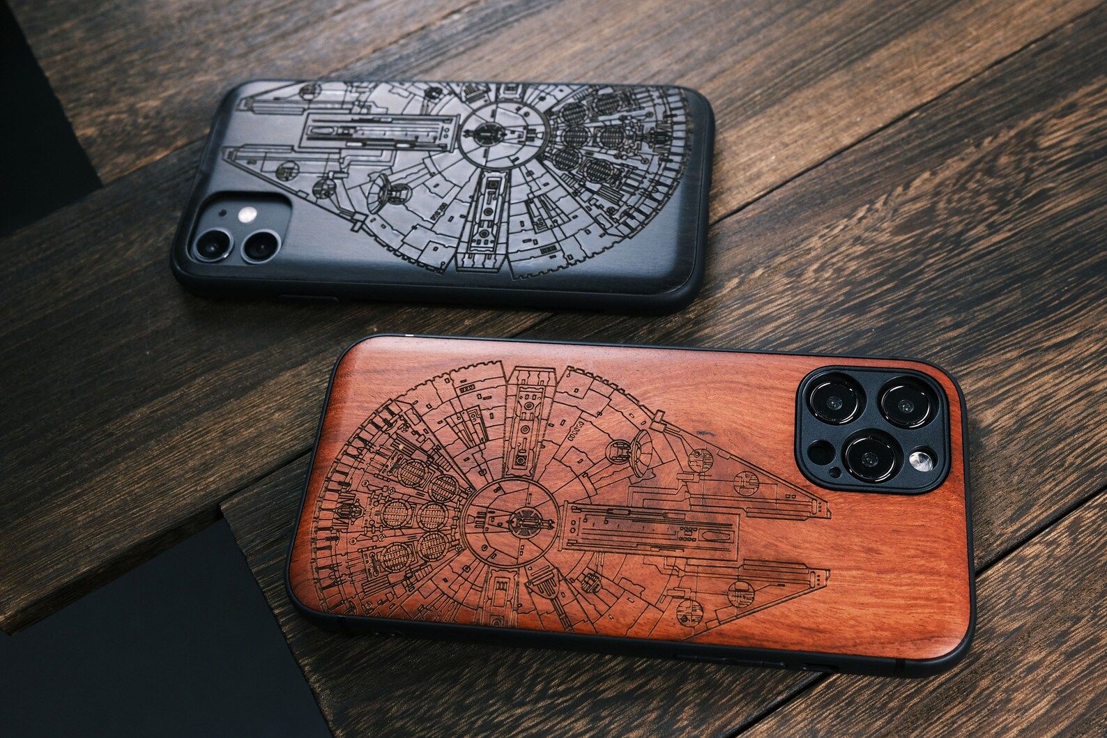 Star Wars Wood Case For iPhone 12, 13Pro Max 13mini | iPhone 11 | Xs | SE2020| XR | 8Plus | Perso... | Etsy (US)