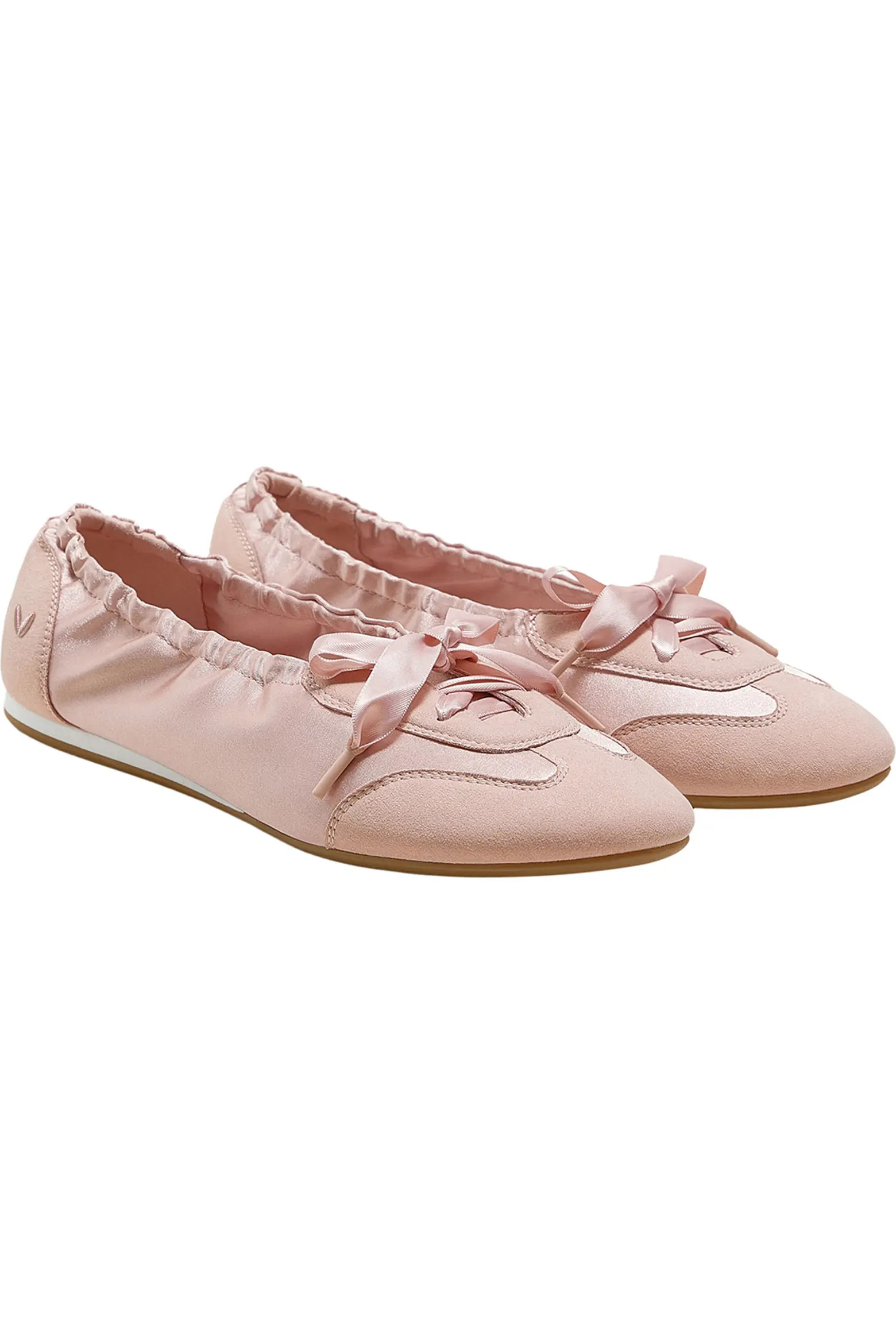VIVAIA Yanka Round-Toe Satin Sneakerina (Women) | Nordstrom | Nordstrom