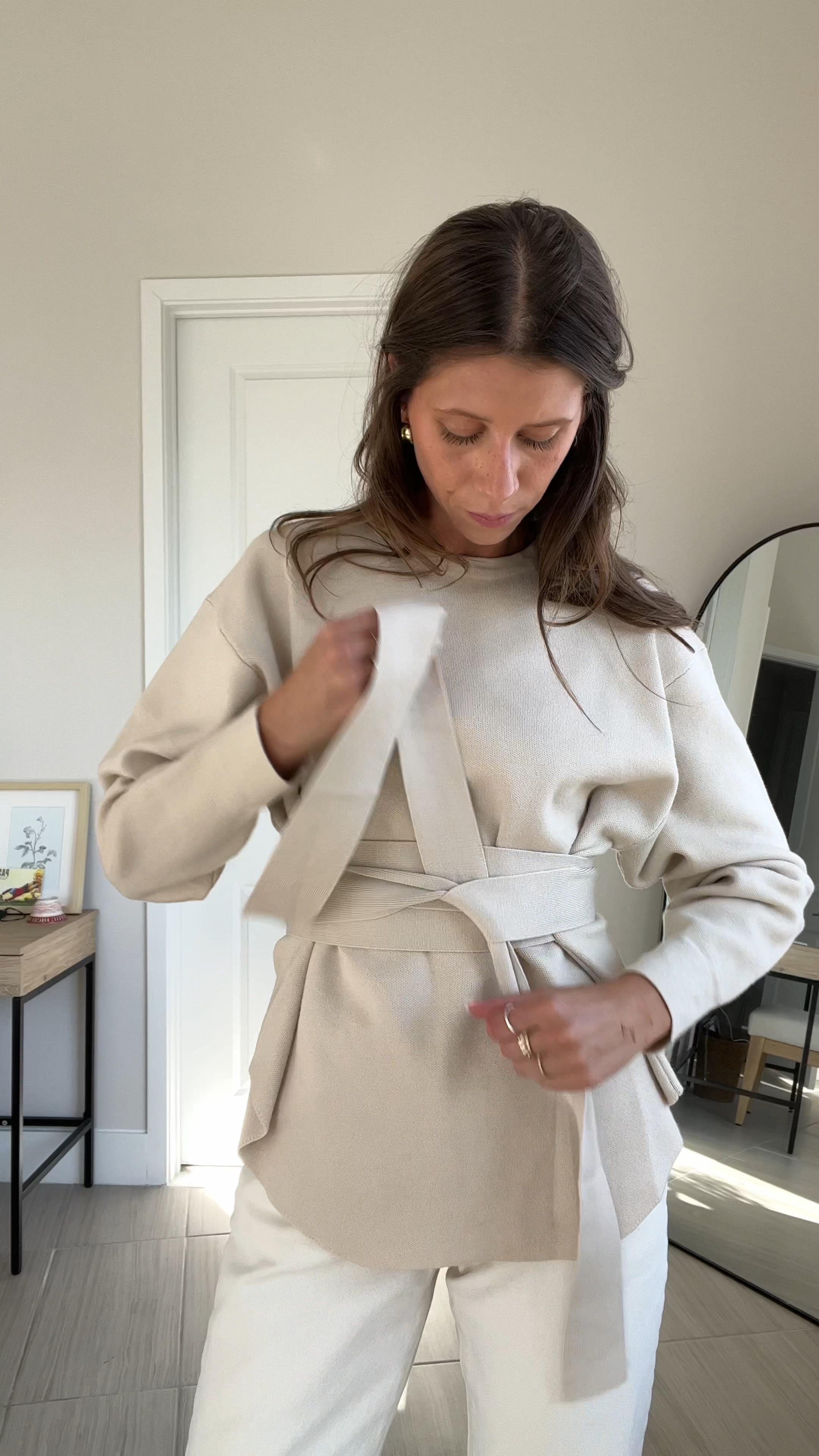 my favorite sweater atm wearing size small #fallstyle #fallsweaters 

#LTKstyletip #LTKVideo #LTKworkwear