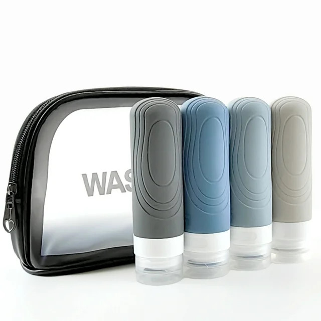 Travel Bottles for Toiletries with Cute Washbag,Leak Proof Travel Bottles,3oz Tsa Approved Travel... | Walmart (US)