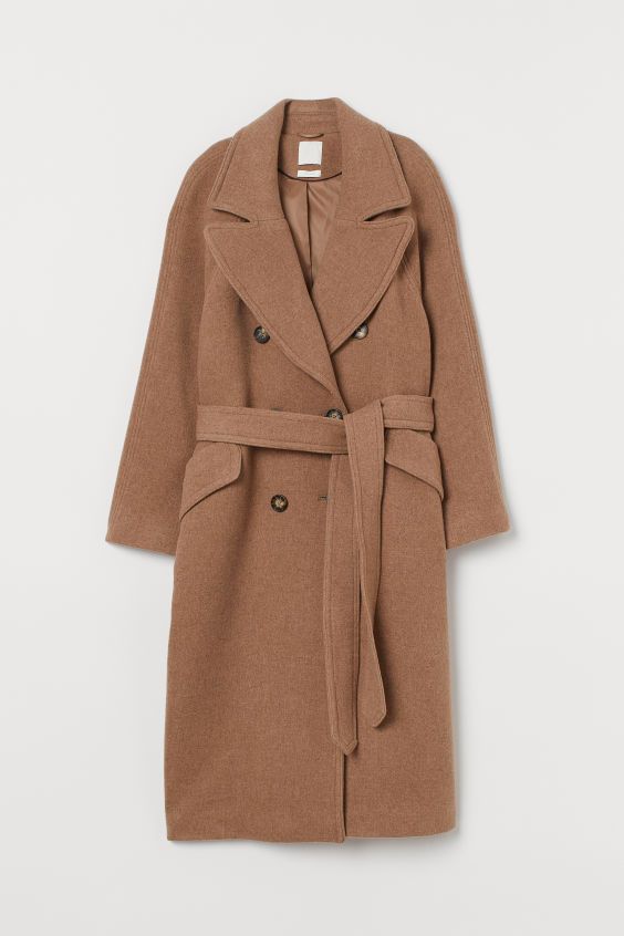 Long Wool-blend Coat | H&M (US + CA)