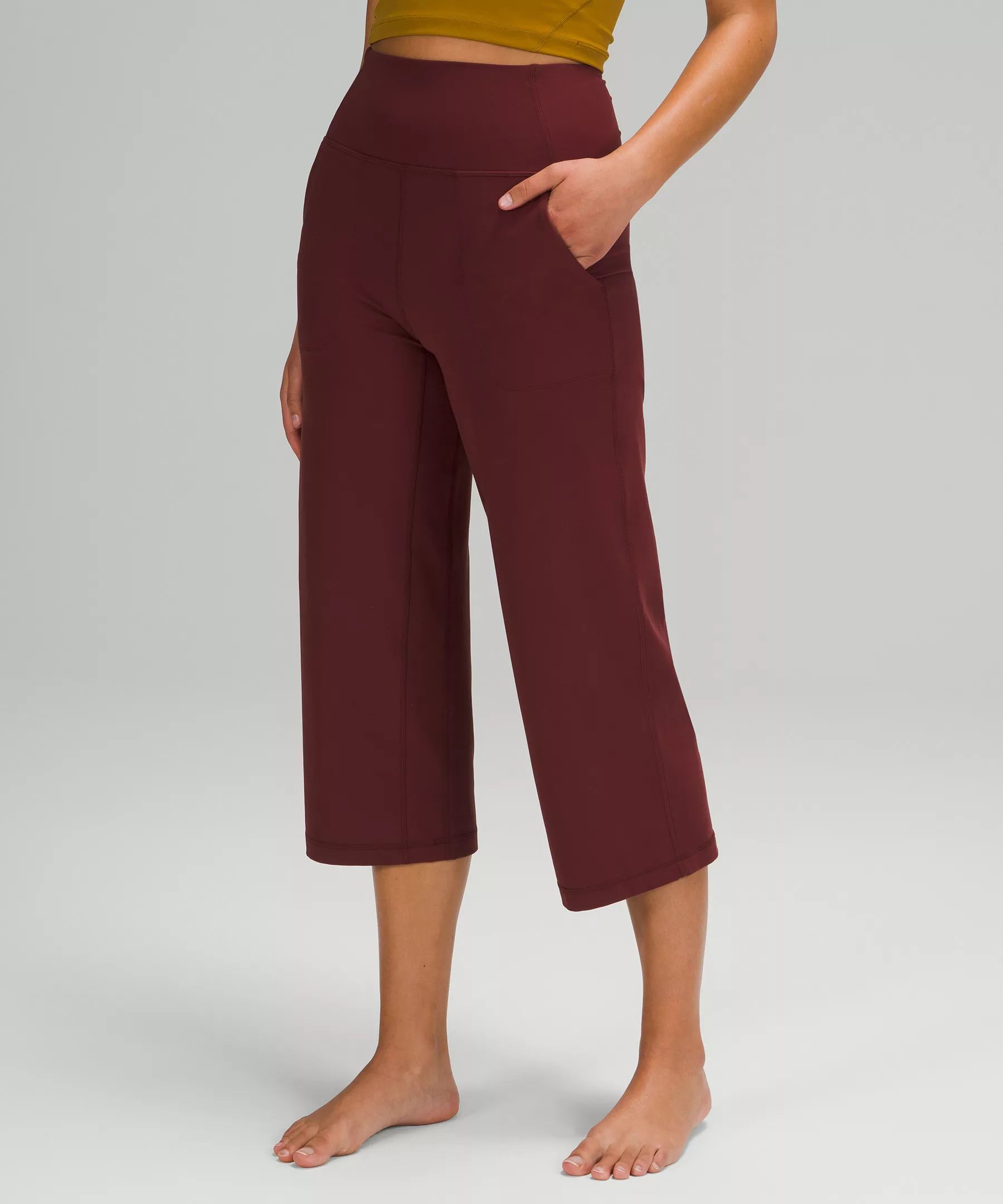 lululemon Align™ Wide Leg Super-High-Rise Crop 23" | Lululemon (US)