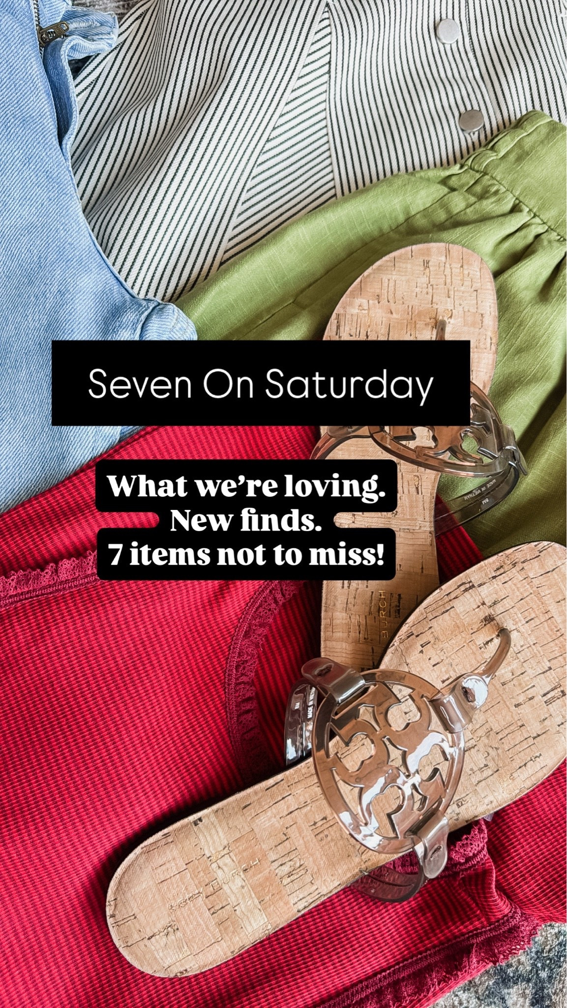 Seven on Saturday. Our weekly post about what we’re loving, new finds. 7 items not to miss!
20% off Colleen Rothschild with code: twopeas20

#LTKmomlife #LTKOver40