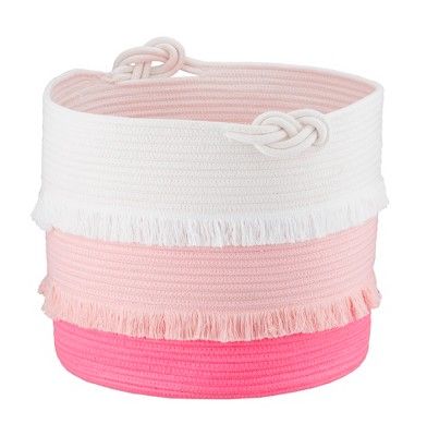 Coil Rope Toy Storage Basket Pink - Pillowfort™ | Target