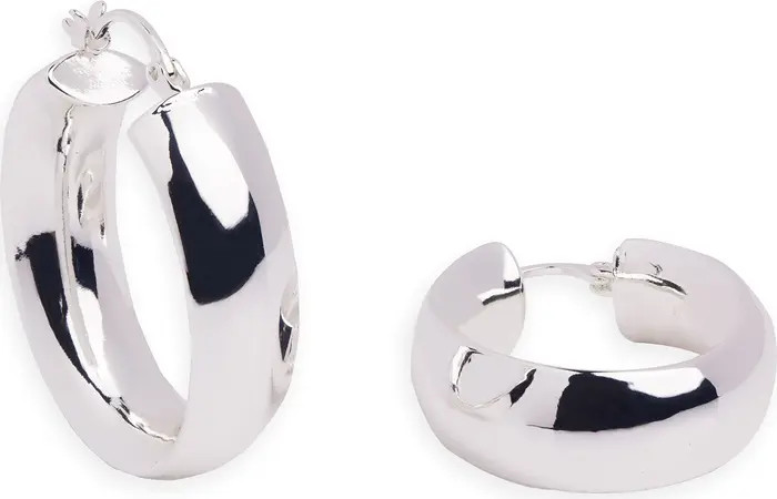 ARGENTO VIVO Tubular Hoop Earrings | Nordstrom | Nordstrom