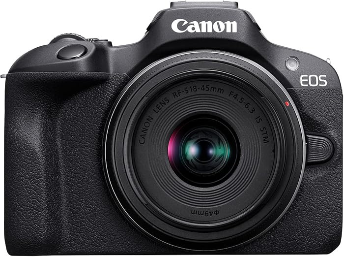 Canon EOS R100 Mirrorless Camera RF-S18-45mm F4.5-6.3 is STM Lens Kit, 24.1 Megapixel CMOS (APS-C... | Amazon (US)