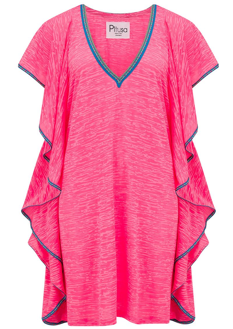 PITUSA Flare Mini Dress - Hot Pink | The Dressing Room Retail