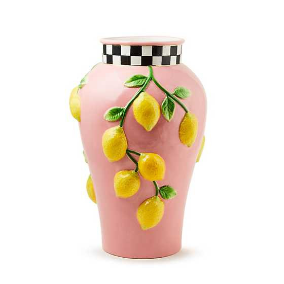 Tutti Frutti Lemon Vase | MacKenzie-Childs