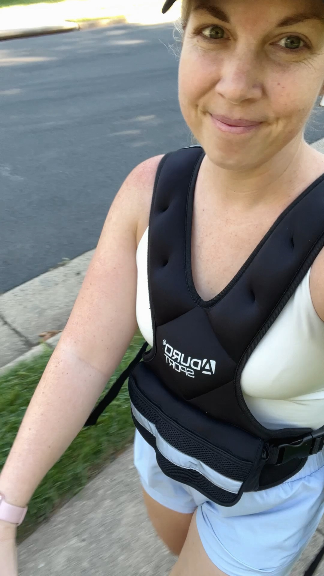 I've been walking about 2 miles everyday and have been loving it! It's the easiest (and free) form of self care and I look forward to it everyday. Using a weighted vest and investing in a good pair of walking shoes has helped relieve my symptoms of plantar fasciitis so much! Linking my go to walking must haves here! 

#LTKMidsize #LTKActive #LTKShoeCrush