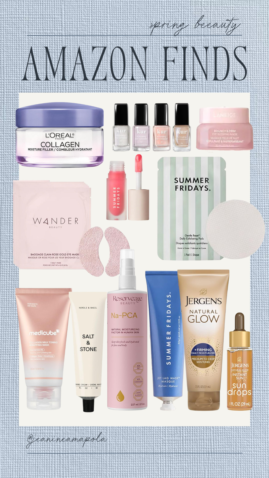 My spring beauty faves from Amazon! 

 #LTKSeasonal #LTKBeauty