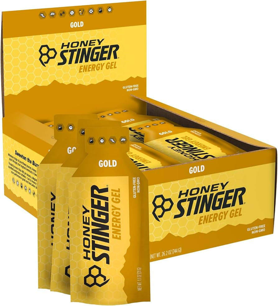 Honey Stinger Gold Energy Gel | Gluten Free & Caffeine Free | for Exercise, Running and Performan... | Amazon (US)