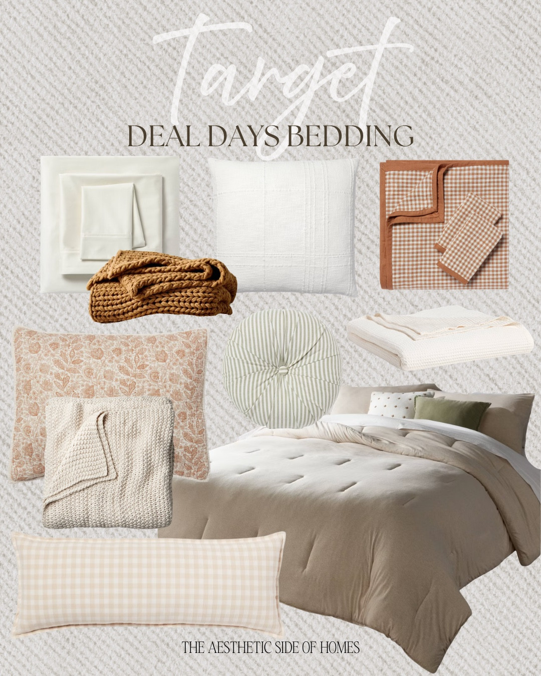 Target bedding on great deal for target deal days!

Deal days, sale alert, deal alert, home deals, bedding deals

#LTKSaleAlert #LTKHome #LTKSeasonal