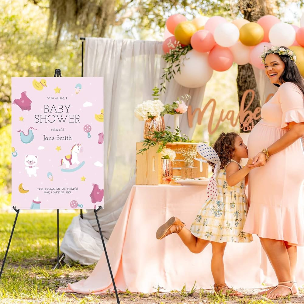 Easel Stand for Display Wedding Sign & Poster - 63 Inches Tall Easels for Display - with Bag Coll... | Amazon (US)